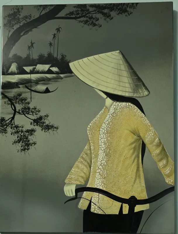 Tranh Cô gái Nam Bộ